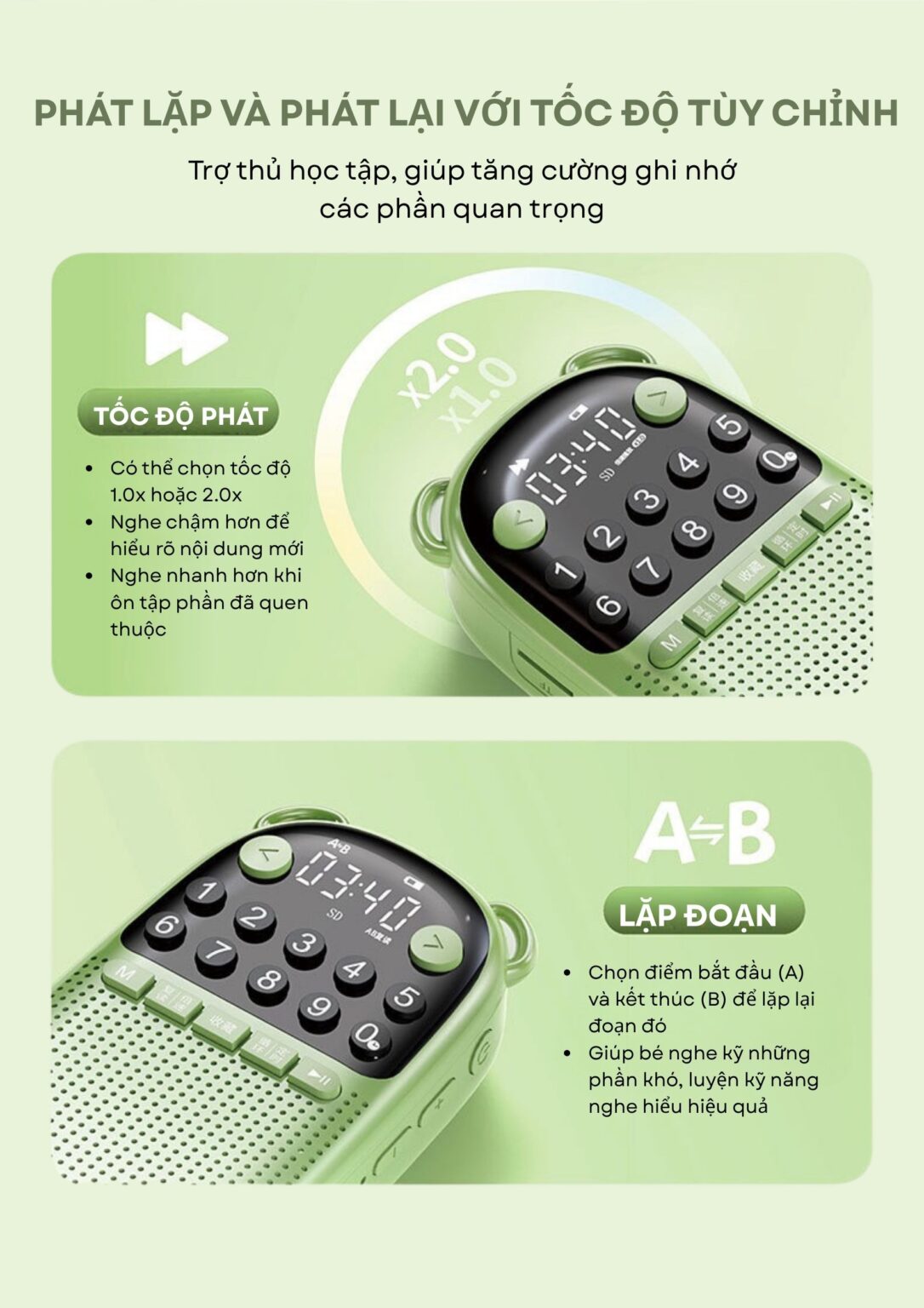 Loa học ngoại ngữ hình 7